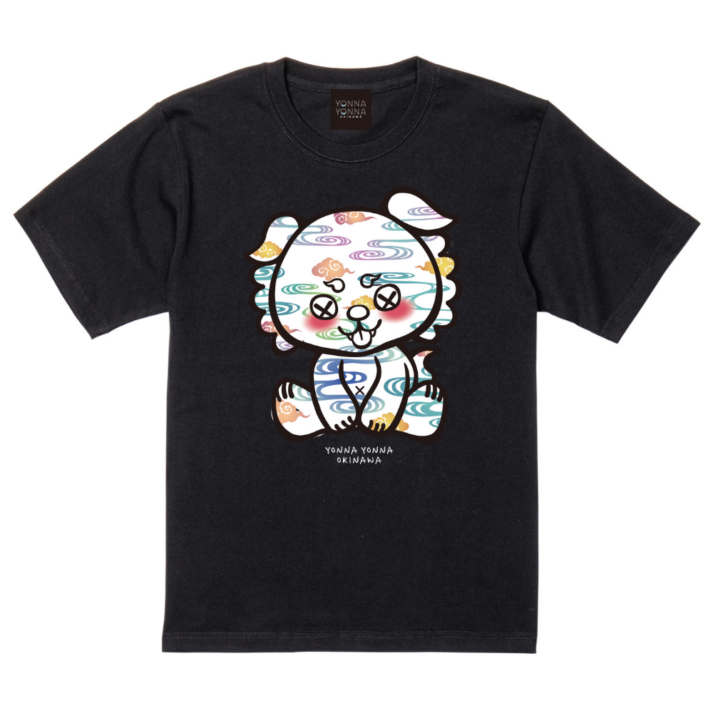 いーちょんシーサー パステル紅型