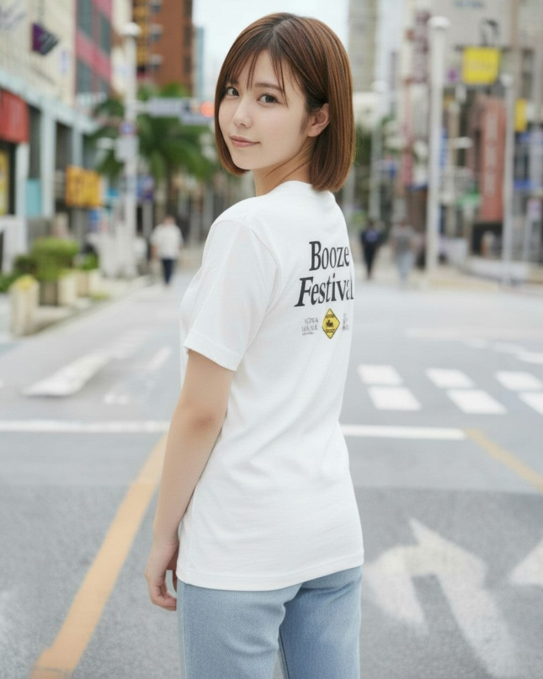 いーちょんシーサーBoozeFes【ボターニー】Tシャツ