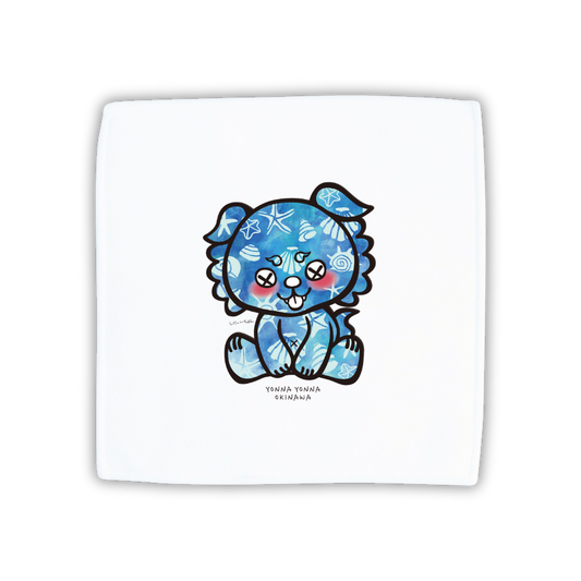 いーちょんシーサー シーシェル ハンドタオル