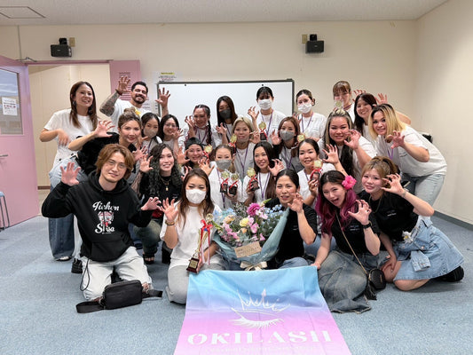 ✨ OKILASH × いーちょんシーサー