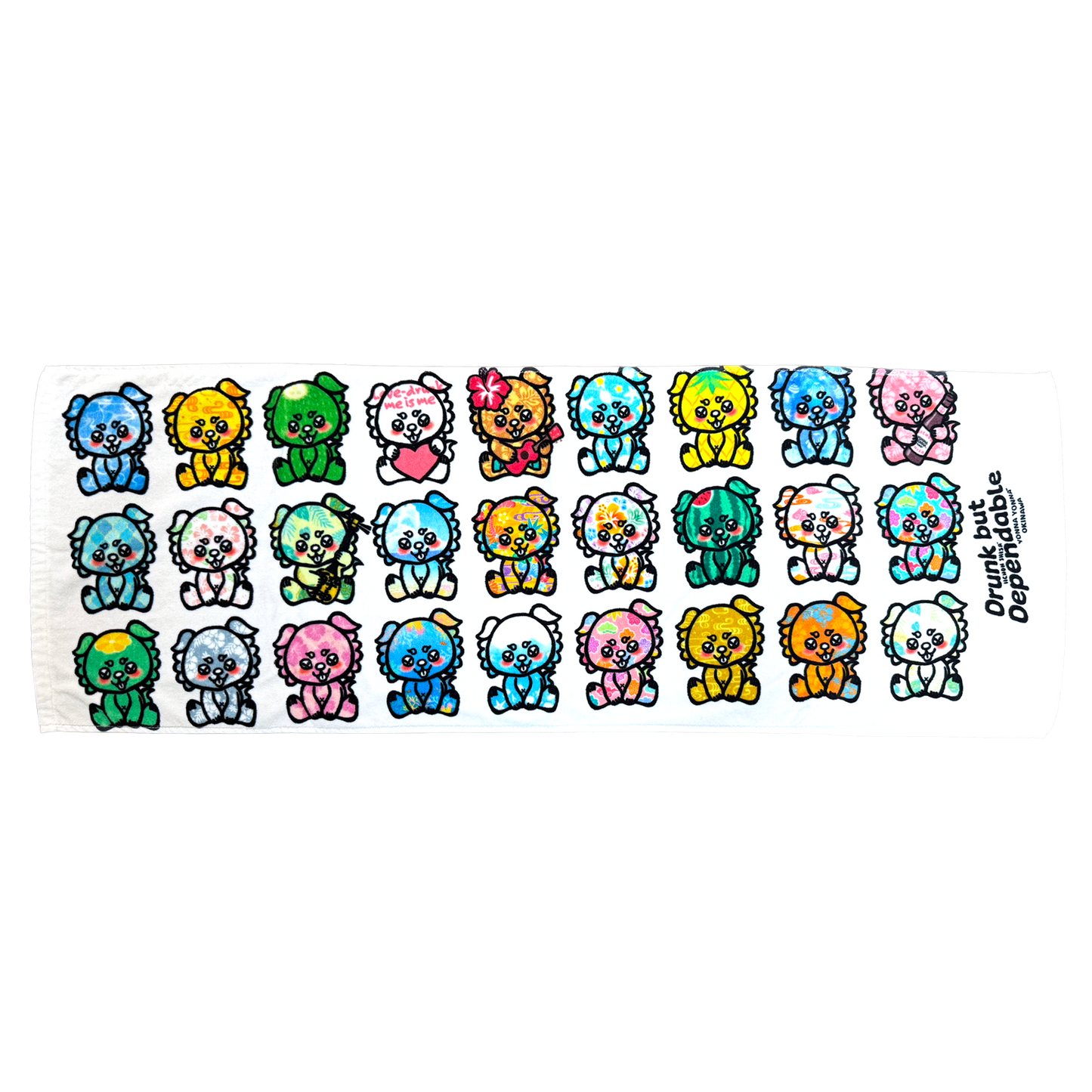 いーちょんシーサー fellow② スポーツタオル
