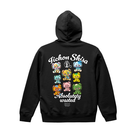 fellowいーちょんシーサー フルジップパーカー