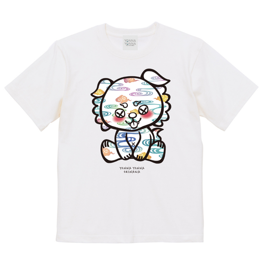 いーちょんシーサー パステル紅型