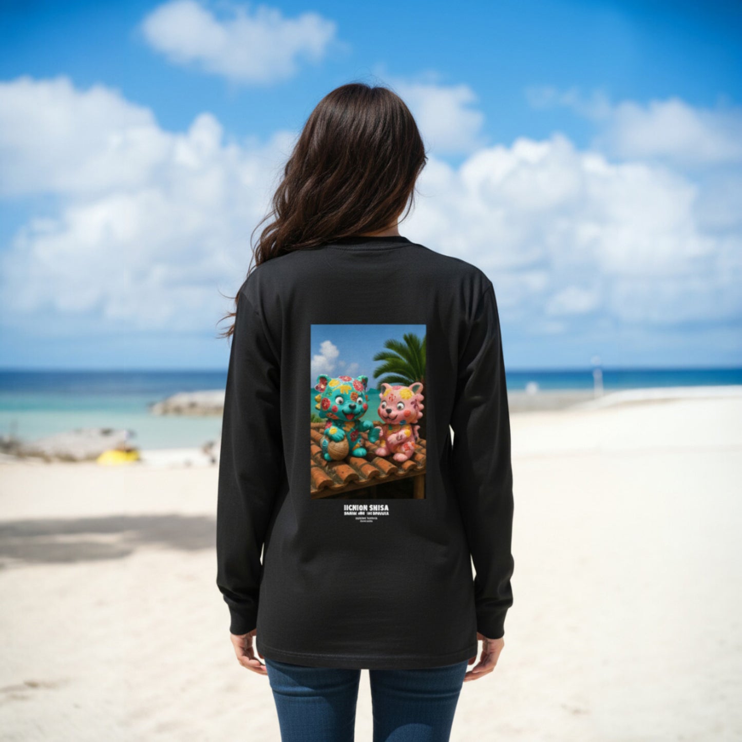 Instagram掲載イラスト_セミオーダーメイド【いーちょんシーサー】