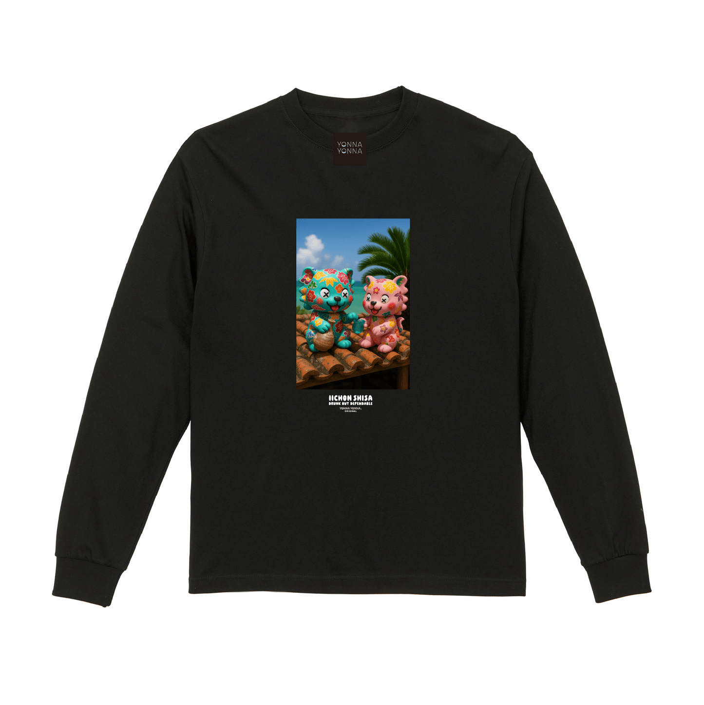 Instagram掲載イラスト_セミオーダーメイド【いーちょんシーサー】