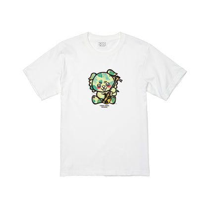 いーちょんシーサー ボターニー三線Tシャツ