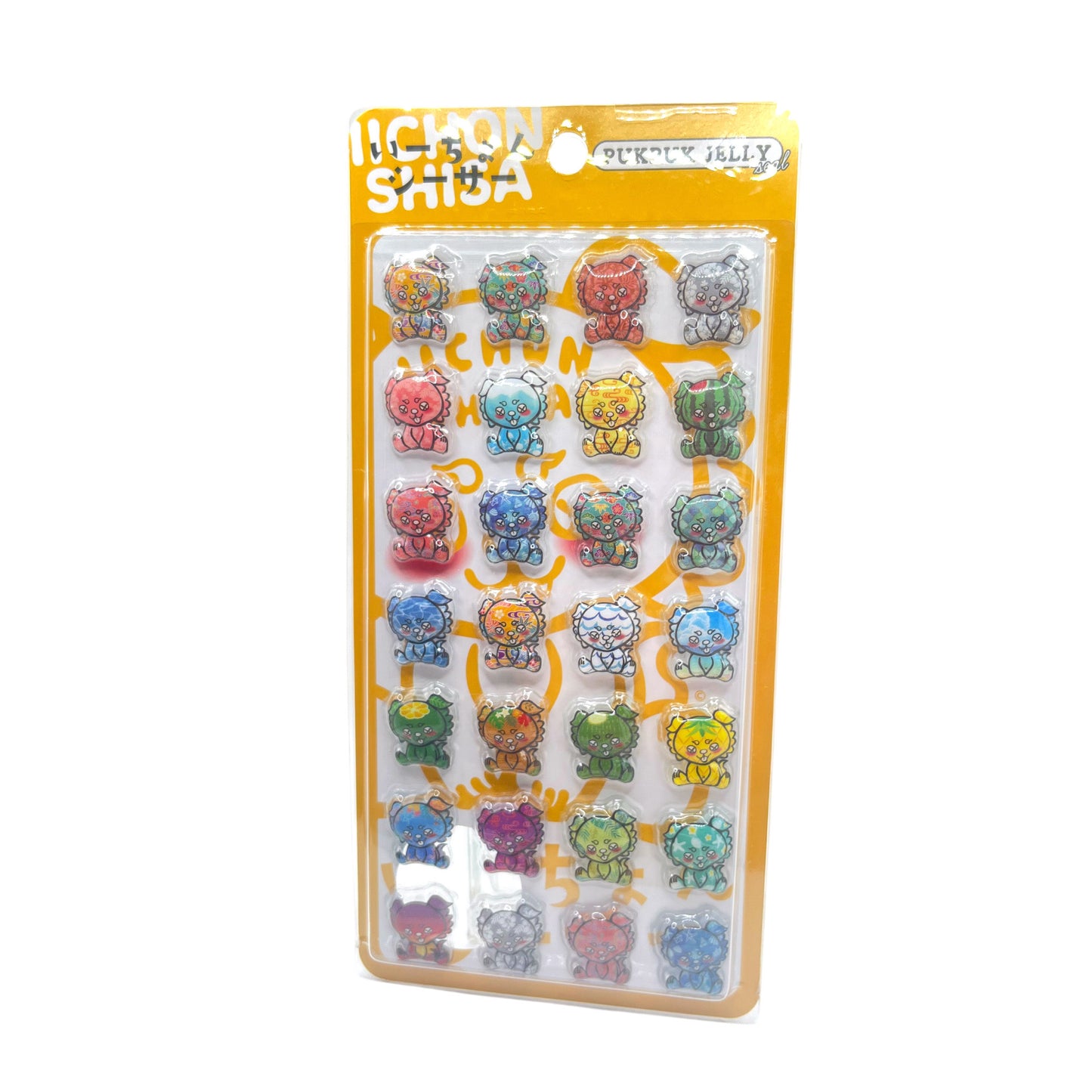 いーちょんシーサー PUKPUK JELLYシール