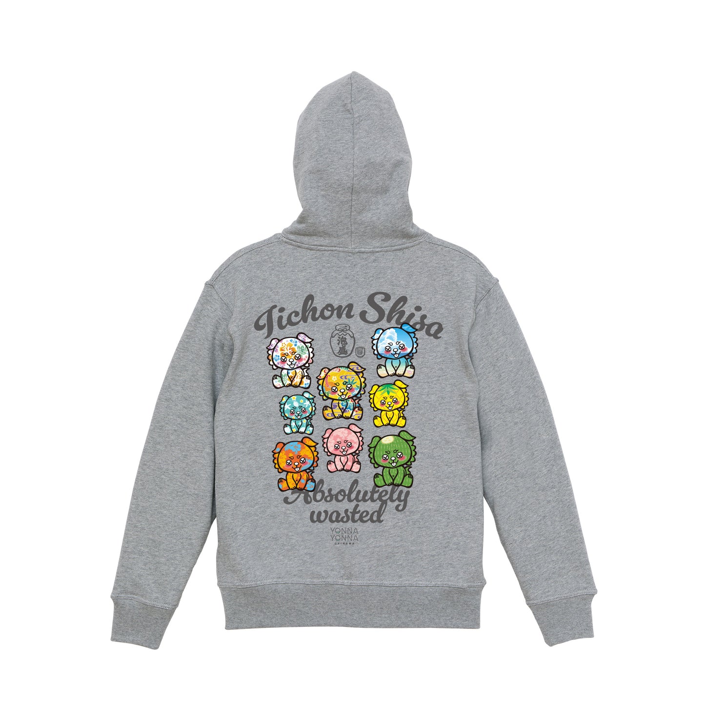 fellowいーちょんシーサー フルジップパーカー