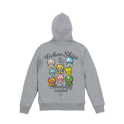 fellowいーちょんシーサー フルジップパーカー