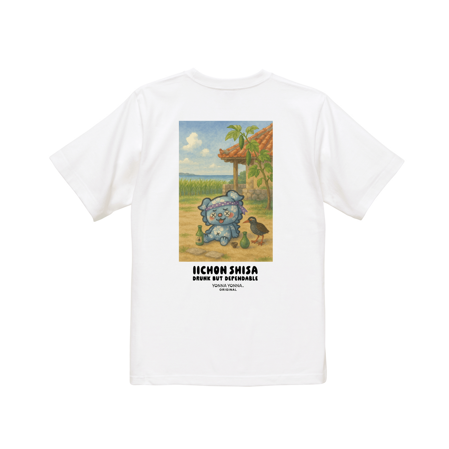 Instagram掲載イラスト_セミオーダーメイド【いーちょんシーサー】