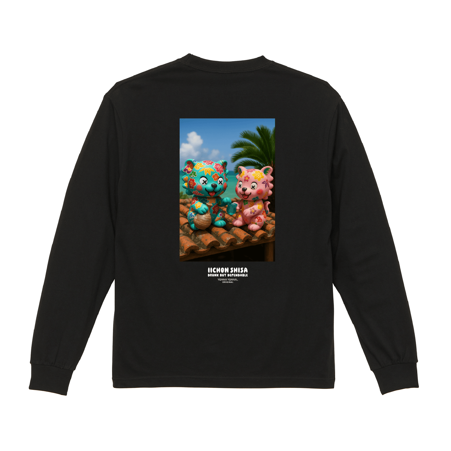 Instagram掲載イラスト_セミオーダーメイド【いーちょんシーサー】