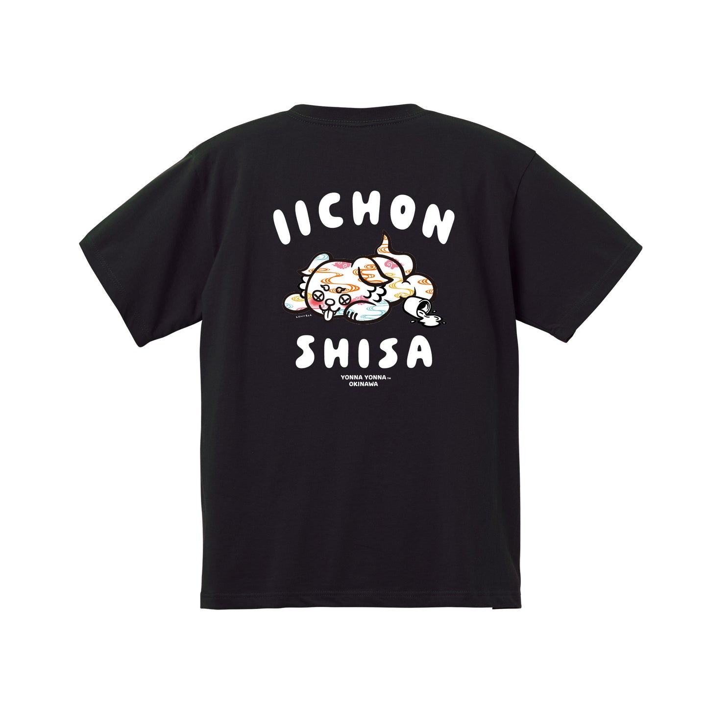 いーちょんシーサー 泥酔Tシャツ