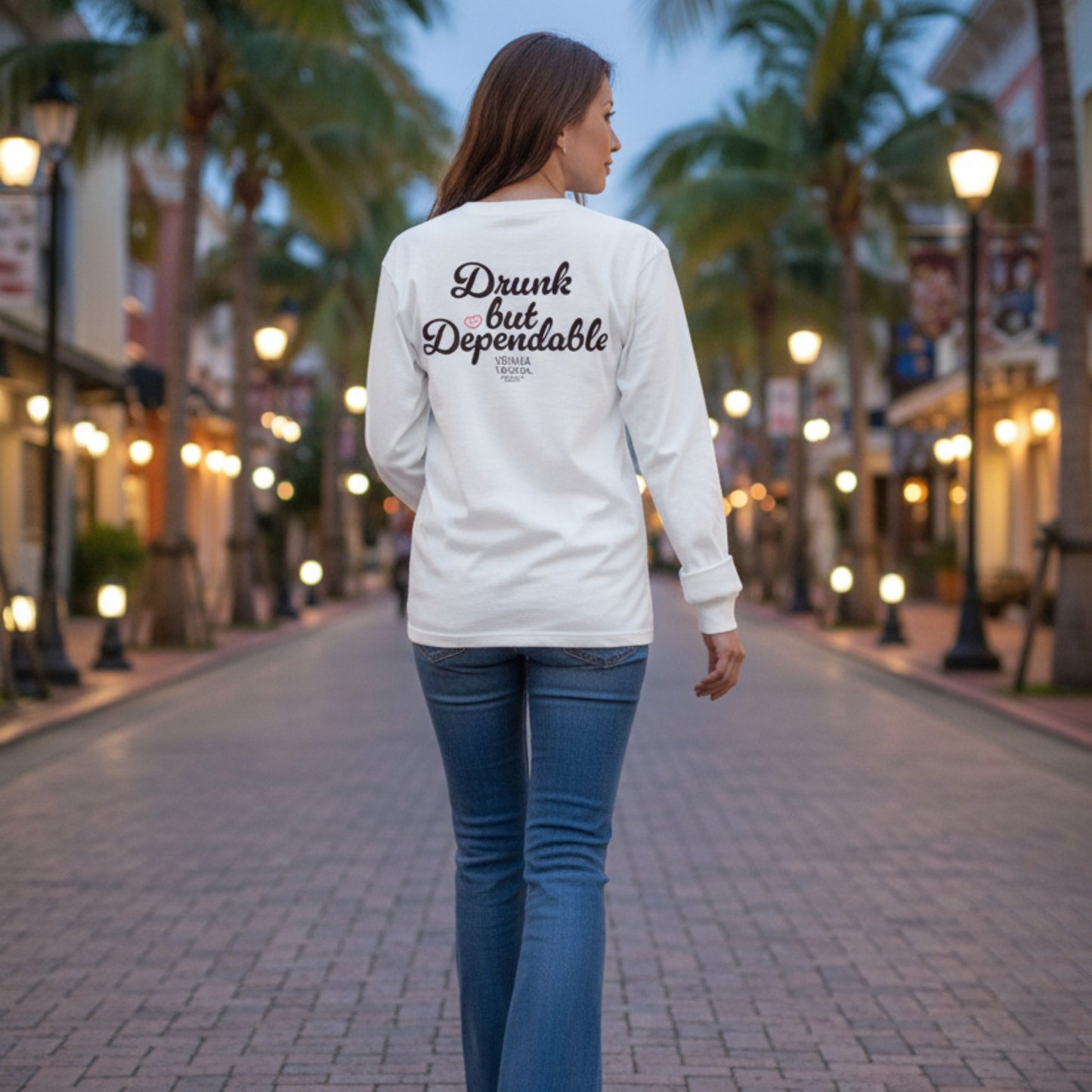 Be Love Drunk いーちょんシーサーロンT（長袖Tシャツ）