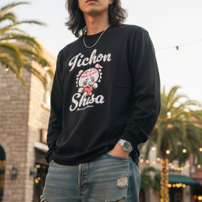 Be Love Drunk いーちょんシーサーロンT（長袖Tシャツ）