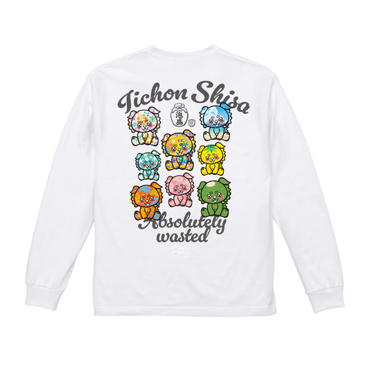 fellow いーちょんシーサーロンT(長袖Tシャツ)